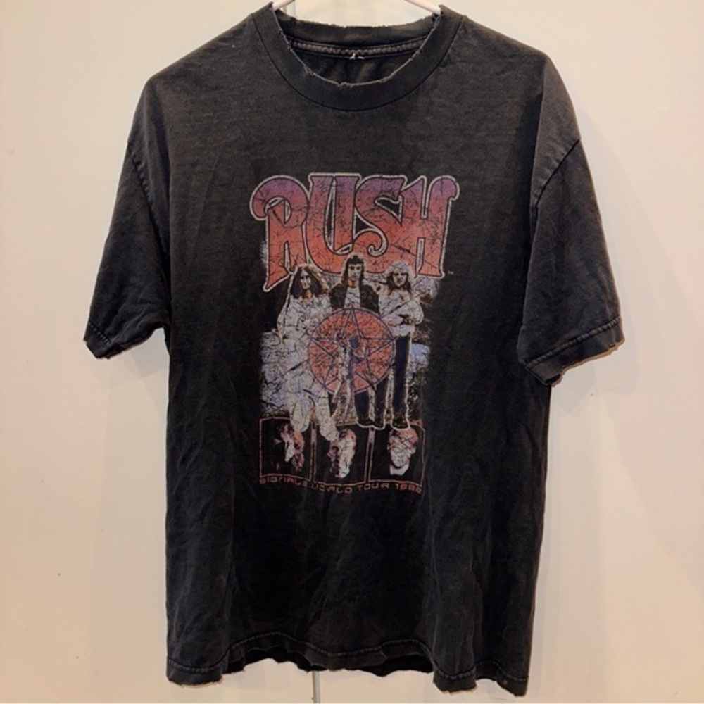 Vintage Rush Signals world tour 1982‎ T-shirt - Tour shirt